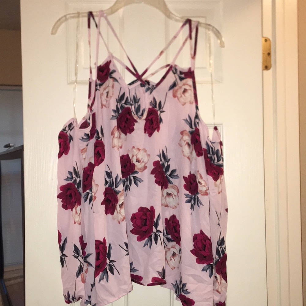 Blousy, off the shoulder cute top